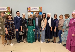 Әдәби марафон проекты әдәби әйдаманнары "Китаплы юл" әдәби тематик кичәдә катнаштылар